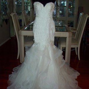 Disney Princess Ariel Wedding Gown Size 10